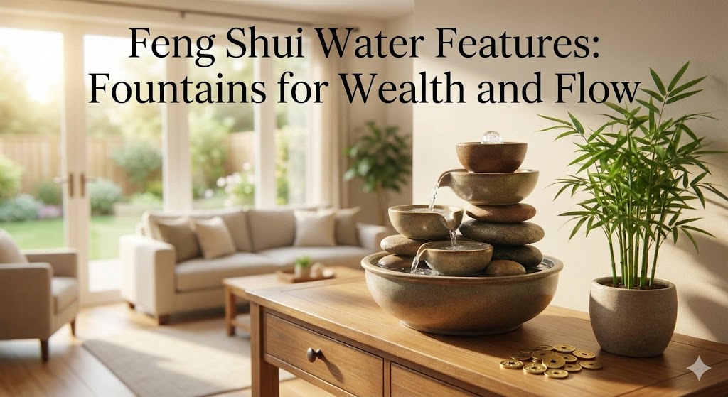 Feng Shui Water Features: Fountains for Wealth and Flow