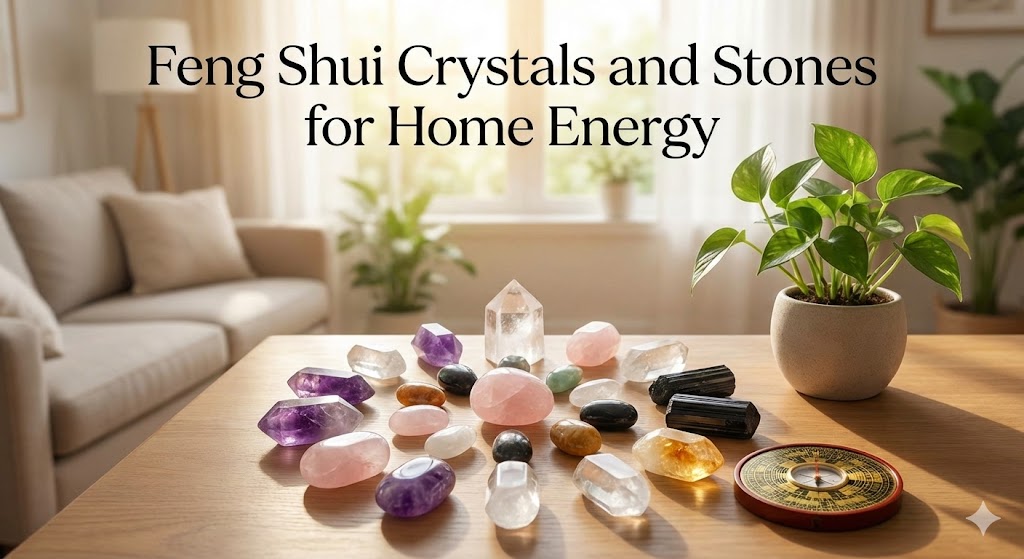 Feng Shui Crystals and Stones for Home Energy