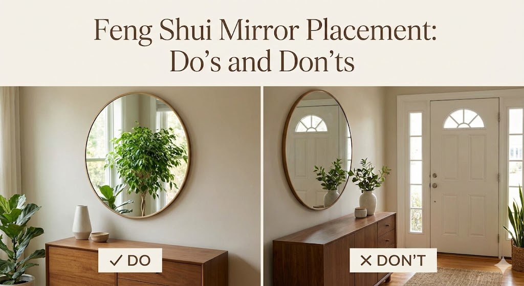 Feng Shui Mirror Placement: Do's and Don'ts