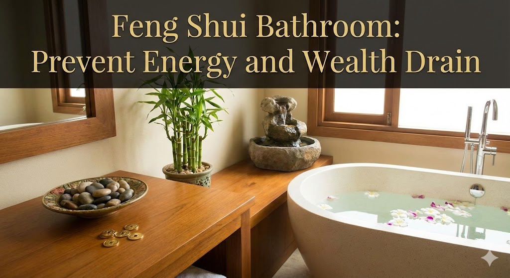 Feng Shui Bathroom: Prevent Energy and Wealth Drain