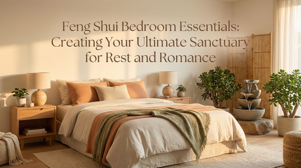 Feng Shui Bedroom Essentials: Creating Your Ultimate Sanctuary for Rest and Romance