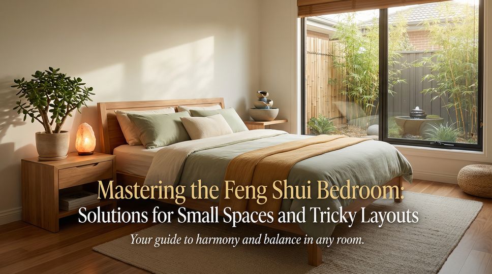 Mastering the Feng Shui Bedroom: Solutions for Small Spaces and Tricky Layouts