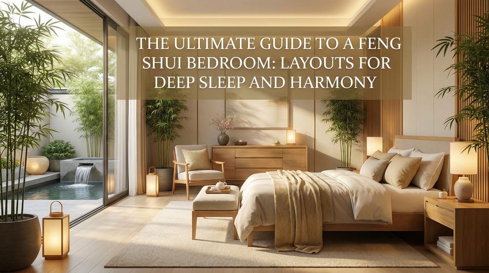 The Ultimate Guide to a Feng Shui Bedroom: Layouts for Deep Sleep and Harmony