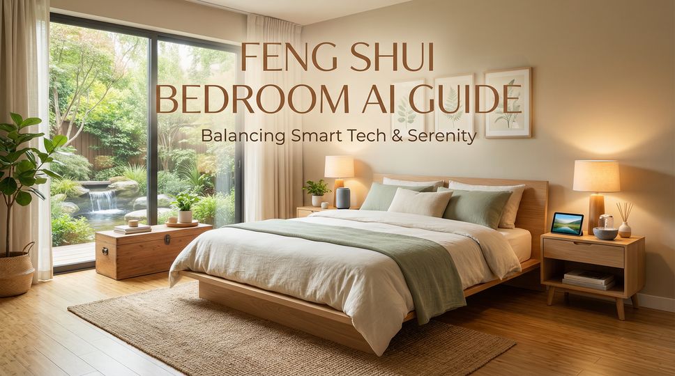 Feng Shui Bedroom AI Guide: Balancing Smart Tech & Serenity