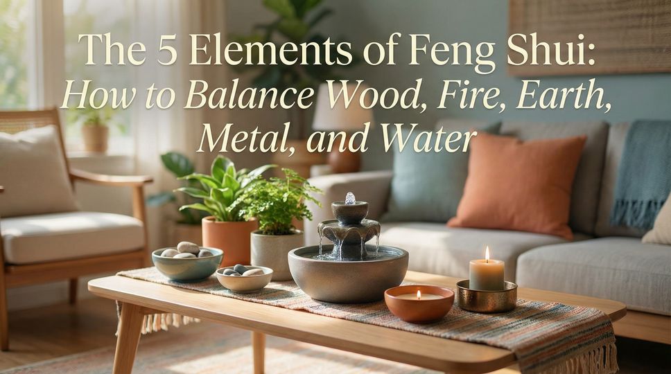 The 5 Elements of Feng Shui: How to Balance Wood, Fire, Earth, Metal, and Water