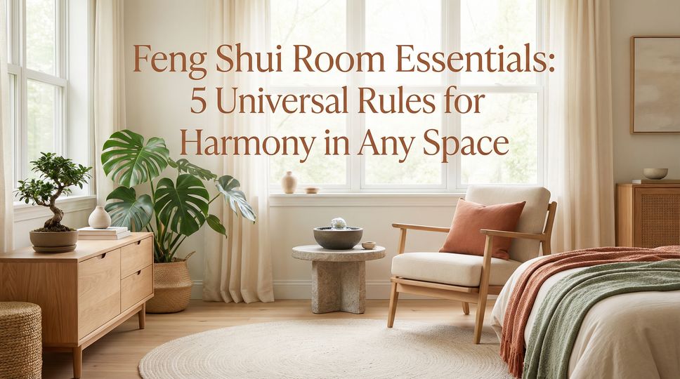 Feng Shui Room Essentials: 5 Universal Rules for Harmony in Any Space
