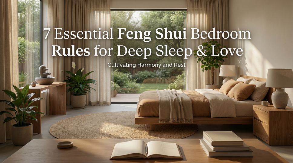 7 Essential Feng Shui Bedroom Rules for Deep Sleep & Love | Feng Shui ...